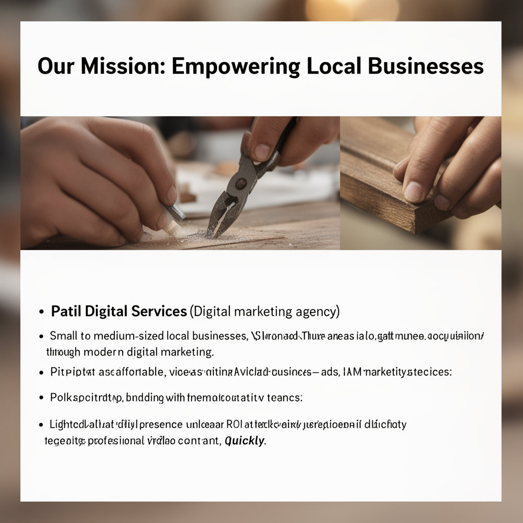 Patil Digital Services empowering local Shirur businesses through digital marketing and video production